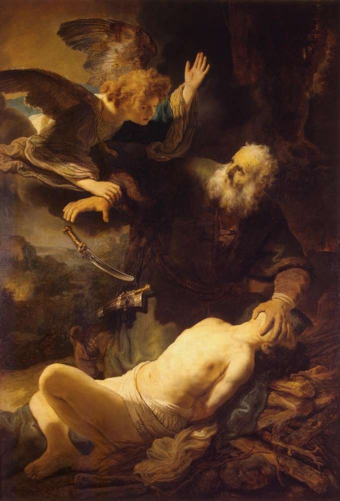 Rembrandt’s “Sacrifice of Isaac”